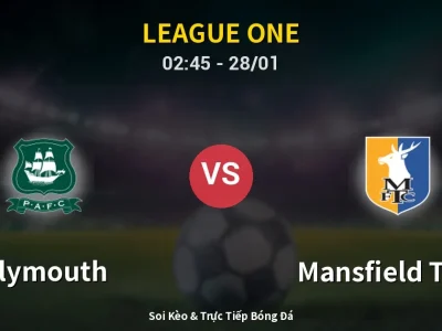 Kết Quả: Plymouth 1-1 Mansfield Town – Highlight & Bàn Thắng | League One