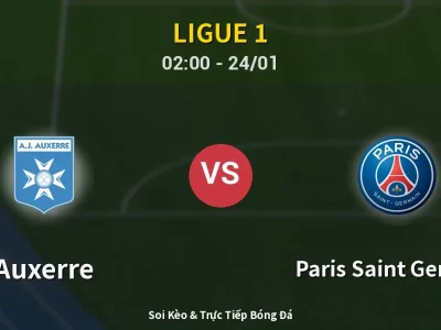 Kết Quả: Auxerre 0-1 Paris Saint Germain – Highlight & Bàn Thắng | Ligue 1