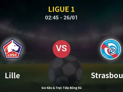 Kết Quả: Lille 1-4 Strasbourg – Highlight & Bàn Thắng | Ligue 1