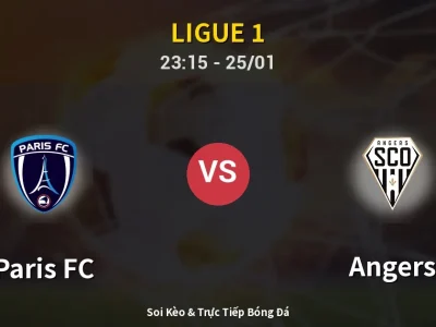 Soi Kèo Paris FC vs Angers – 23:15 25/01 | Nhận Định, Dự Đoán Tỷ Số