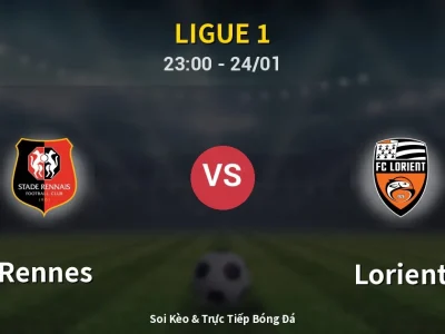 Soi Kèo Rennes vs Lorient – 23:00 24/01 | Nhận Định, Dự Đoán Tỷ Số