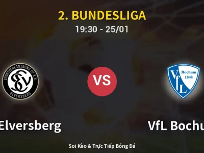 Kết Quả: SV Elversberg 1-1 VfL Bochum – Highlight & Bàn Thắng | 2. Bundesliga