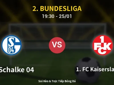 Kết Quả: FC Schalke 04 2-2 1. FC Kaiserslautern – Highlight & Bàn Thắng | 2. Bundesliga