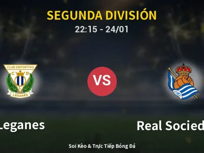 Soi Kèo Leganes vs Real Sociedad II – 22:15 24/01 | Nhận Định, Dự Đoán Tỷ Số