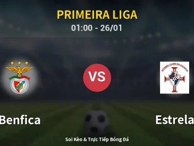 Kết Quả: Benfica 4-0 Estrela – Highlight & Bàn Thắng | Primeira Liga