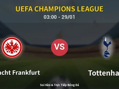 Kết Quả: Eintracht Frankfurt 0-2 Tottenham – Highlight & Bàn Thắng | UEFA Champions League