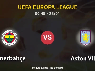 Kết Quả: Fenerbahçe 0-1 Aston Villa – Highlight & Bàn Thắng | UEFA Europa League