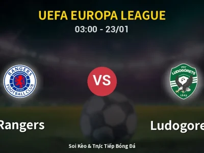 Kết Quả: Rangers 1-0 Ludogorets – Highlight & Bàn Thắng | UEFA Europa League