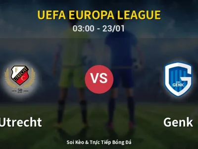 Kết Quả: Utrecht 0-2 Genk – Highlight & Bàn Thắng | UEFA Europa League