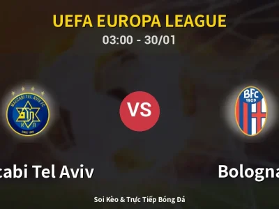 Kết Quả: Maccabi Tel Aviv 0-3 Bologna – Highlight & Bàn Thắng | UEFA Europa League