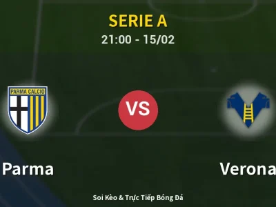🔴 Trực Tiếp: Parma 1-1 Verona – Link Xem Serie A (Full HD)