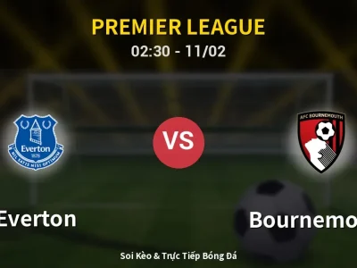 Kết Quả: Everton 1-2 Bournemouth – Highlight & Bàn Thắng | Premier League