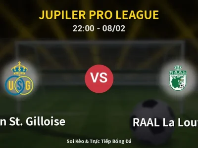 Soi Kèo Union St. Gilloise vs RAAL La Louvière – 22:00 08/02 | Nhận Định, Dự Đoán Tỷ Số