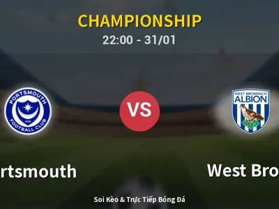 Soi Kèo Portsmouth vs West Brom – 22:00 31/01 | Nhận Định, Dự Đoán Tỷ Số