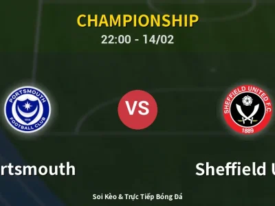 Soi Kèo Portsmouth vs Sheffield Utd – 22:00 14/02 | Nhận Định, Dự Đoán Tỷ Số