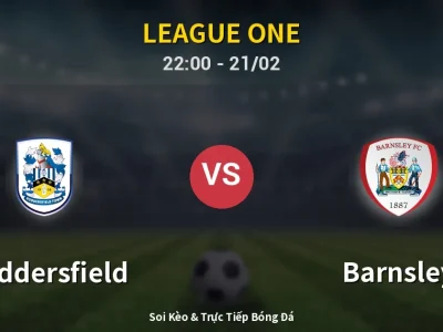 🔴 Trực Tiếp: Huddersfield 0-0 Barnsley – Link Xem League One (Full HD)