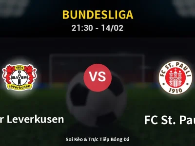 Soi Kèo Bayer Leverkusen vs FC St. Pauli – 21:30 14/02 | Nhận Định, Dự Đoán Tỷ Số