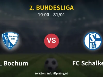 Kết Quả: VfL Bochum 2-0 FC Schalke 04 – Highlight & Bàn Thắng | 2. Bundesliga