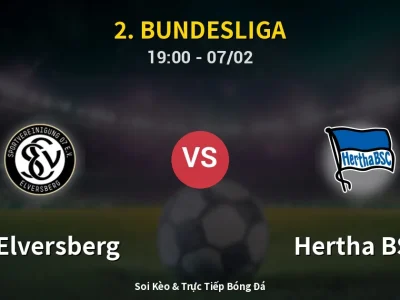 Kết Quả: SV Elversberg 0-3 Hertha BSC – Highlight & Bàn Thắng | 2. Bundesliga