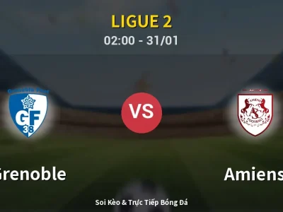 Kết Quả: Grenoble 2-1 Amiens – Highlight & Bàn Thắng | Ligue 2
