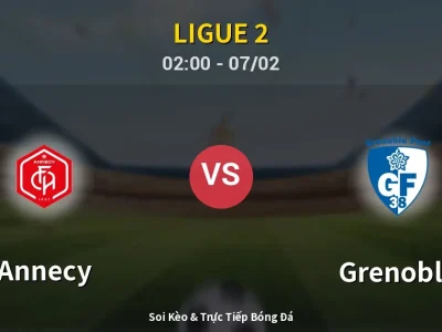 Kết Quả: Annecy 1-1 Grenoble – Highlight & Bàn Thắng | Ligue 2
