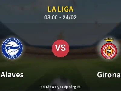 Kết Quả: Alaves 2-2 Girona – Highlight & Bàn Thắng | La Liga