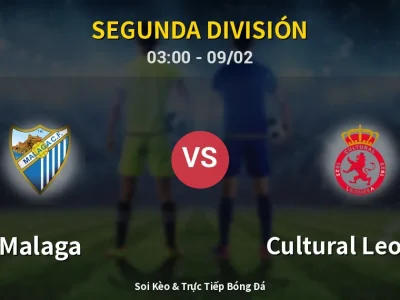 Kết Quả: Malaga 2-1 Cultural Leonesa – Highlight & Bàn Thắng | Segunda División