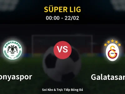 Kết Quả: Konyaspor 2-0 Galatasaray – Highlight & Bàn Thắng | Süper Lig