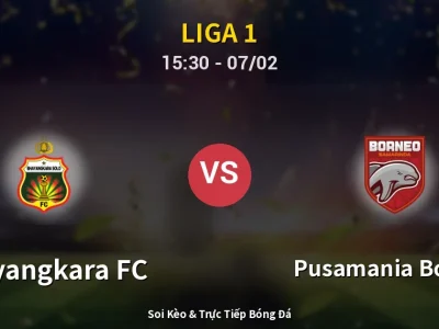 Kết Quả: Bhayangkara FC 1-2 Pusamania Borneo – Highlight & Bàn Thắng | Liga 1