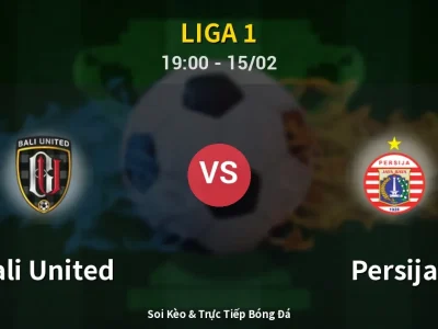 Kết Quả: Bali United 0-1 Persija – Highlight & Bàn Thắng | Liga 1