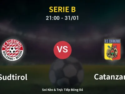 🔴 Trực Tiếp: Sudtirol 2-1 Catanzaro – Link Xem Serie B (Full HD)