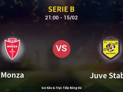 🔴 Trực Tiếp: Monza 2-1 Juve Stabia – Link Xem Serie B (Full HD)