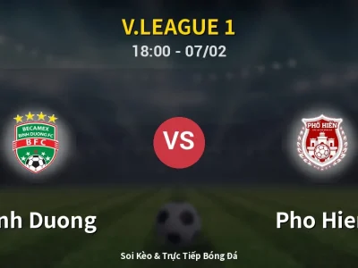 Kết Quả: Binh Duong 1-2 Pho Hien – Highlight & Bàn Thắng | V.League 1