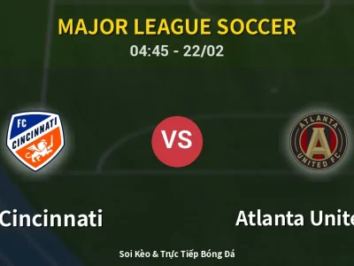 Kết Quả: FC Cincinnati 2-0 Atlanta United FC – Highlight & Bàn Thắng | Major League Soccer