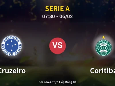 Kết Quả: Cruzeiro 1-2 Coritiba – Highlight & Bàn Thắng | Serie A