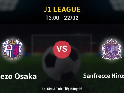 Kết Quả: Cerezo Osaka 1-2 Sanfrecce Hiroshima – Highlight & Bàn Thắng | J1 League