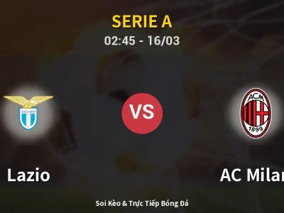 Kết Quả: Lazio 1-0 AC Milan – Highlight & Bàn Thắng | Serie A