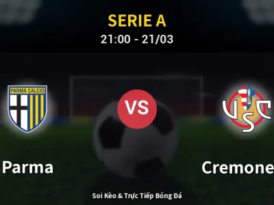 🔴 Trực Tiếp: Parma 0-0 Cremonese – Link Xem Serie A (Full HD)