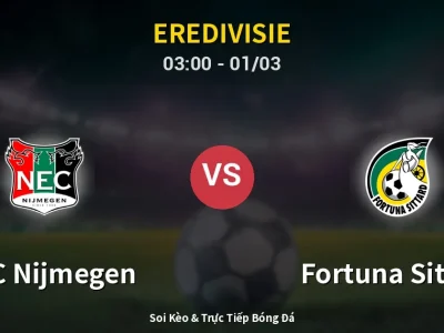 Kết Quả: NEC Nijmegen 2-3 Fortuna Sittard – Highlight & Bàn Thắng | Eredivisie