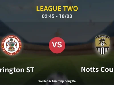 Kết Quả: Accrington ST 0-4 Notts County – Highlight & Bàn Thắng | League Two