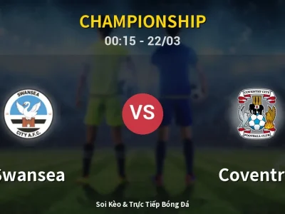 Kết Quả: Swansea 0-3 Coventry – Highlight & Bàn Thắng | Championship