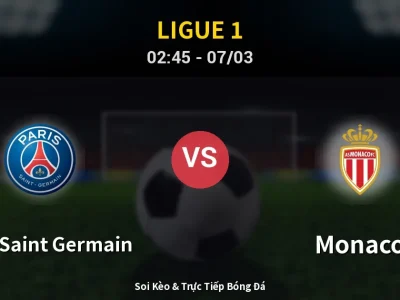 Kết Quả: Paris Saint Germain 1-3 Monaco – Highlight & Bàn Thắng | Ligue 1