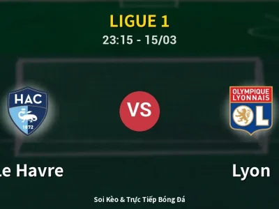 Soi Kèo Le Havre vs Lyon – 23:15 15/03 | Nhận Định, Dự Đoán Tỷ Số