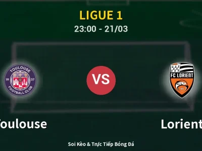 Soi Kèo Toulouse vs Lorient – 23:00 21/03 | Nhận Định, Dự Đoán Tỷ Số