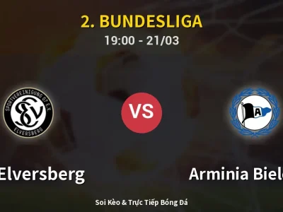 Kết Quả: SV Elversberg 3-1 Arminia Bielefeld – Highlight & Bàn Thắng | 2. Bundesliga