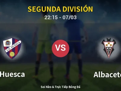 Soi Kèo Huesca vs Albacete – 22:15 07/03 | Nhận Định, Dự Đoán Tỷ Số