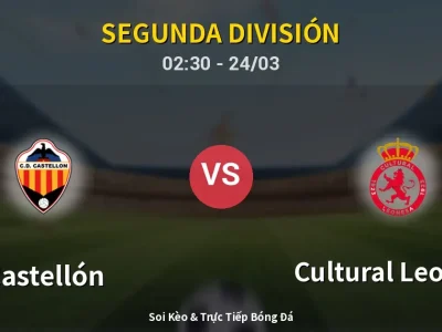 Kết Quả: Castellón 1-1 Cultural Leonesa – Highlight & Bàn Thắng | Segunda División