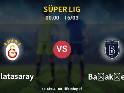 Kết Quả: Galatasaray 3-0 Başakşehir – Highlight & Bàn Thắng | Süper Lig