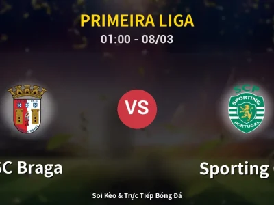 Kết Quả: SC Braga 2-2 Sporting CP – Highlight & Bàn Thắng | Primeira Liga