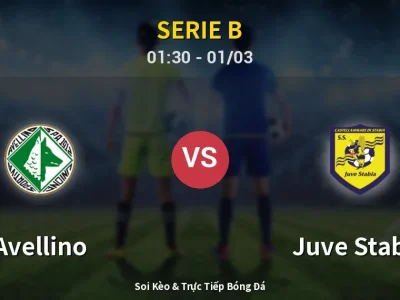 Kết Quả: Avellino 0-0 Juve Stabia – Highlight & Bàn Thắng | Serie B